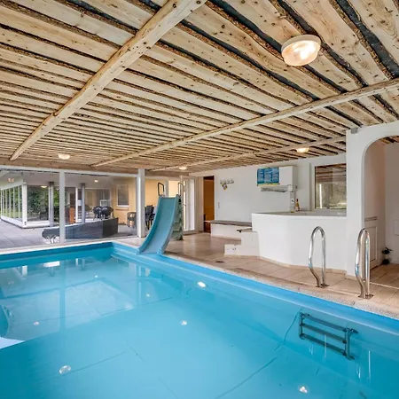 24 Person Pool House With Activity And 8 Bedrooms Holiday home Karup